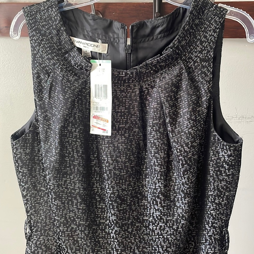 Beautiful Black/Grey dress by Evan-Picone